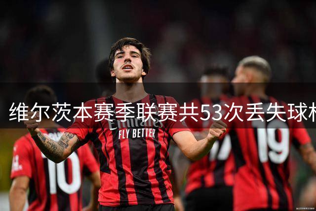 维尔茨本赛季联赛共53次丢失球权，所有英超球员中最多